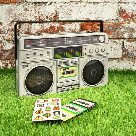 Boombox Metal Lunchbox