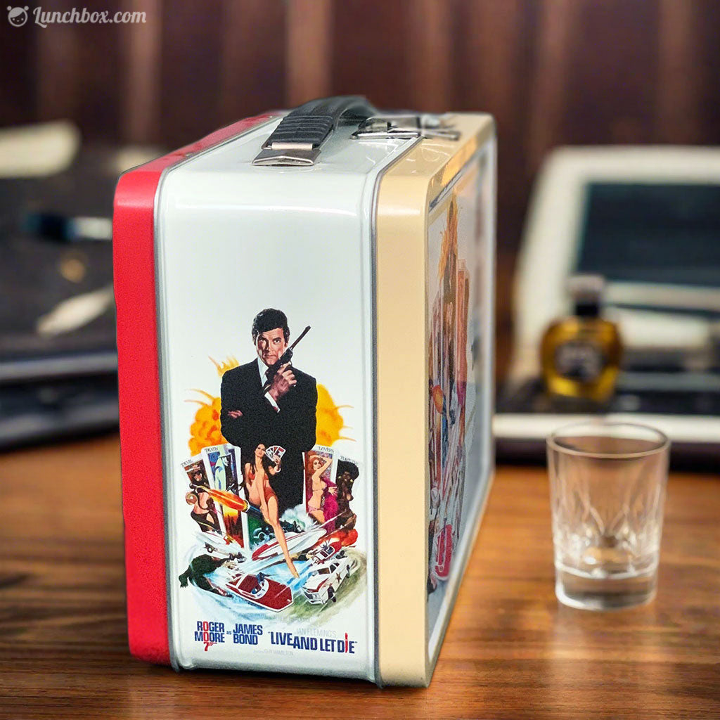 James Bond Metal Lunch Box