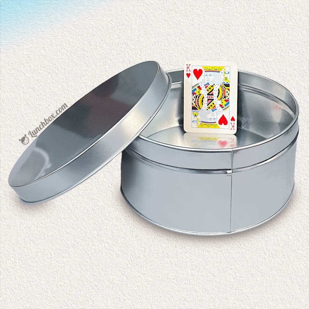 Large Round Lunch Box