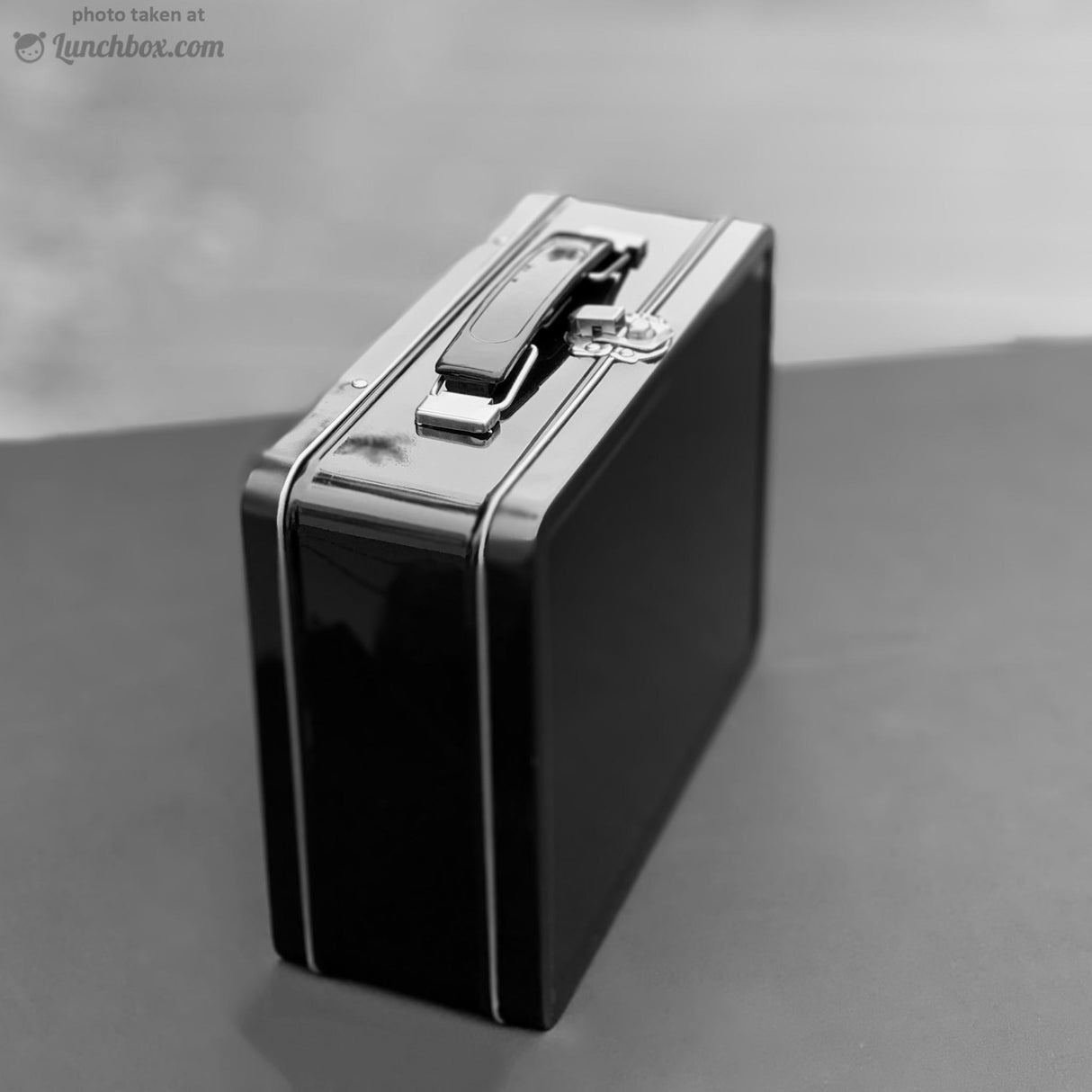 Black Metal Lunchbox