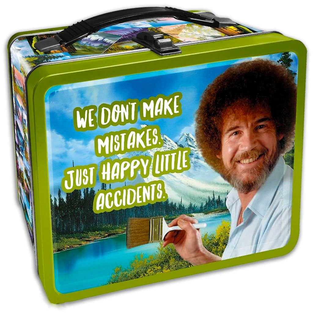 Bob Ross Lunch Box