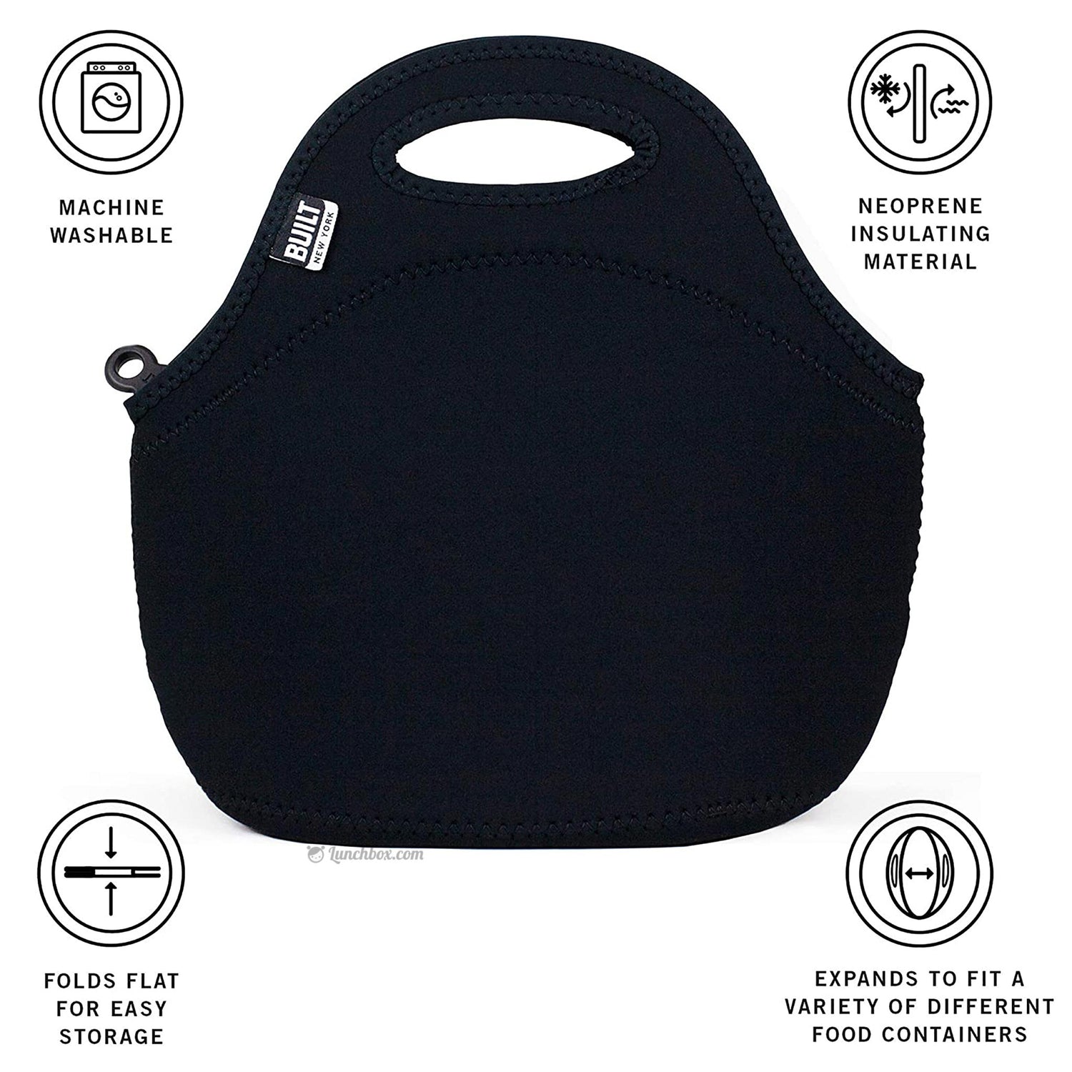 Built NY Black Lunch Bag