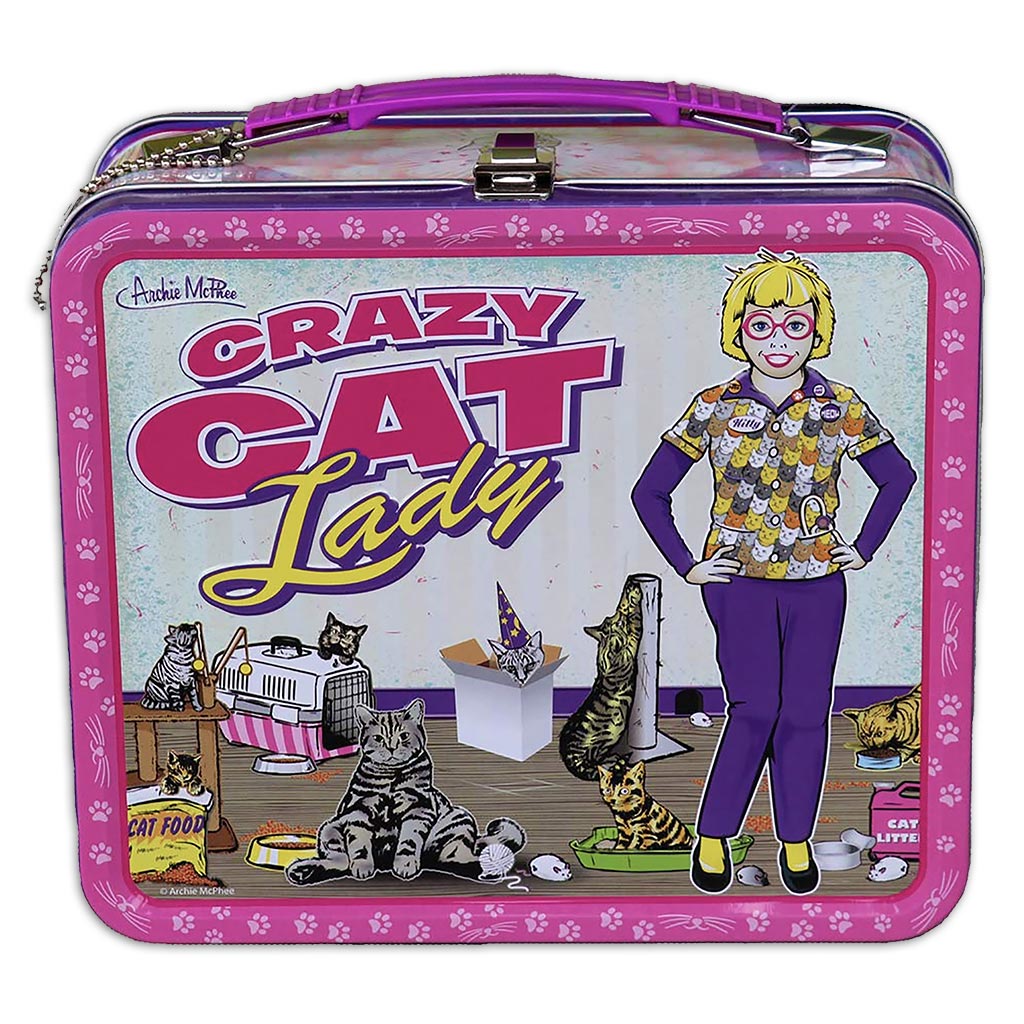 Crazy Cat Lady Lunch Box