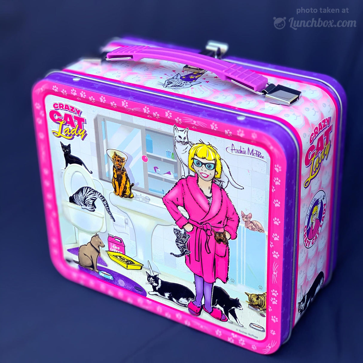 Crazy Cat Lady Lunch Box