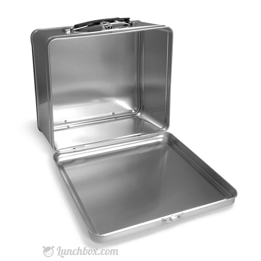 Plain Metal Lunch Box - Wholesale Case of 24