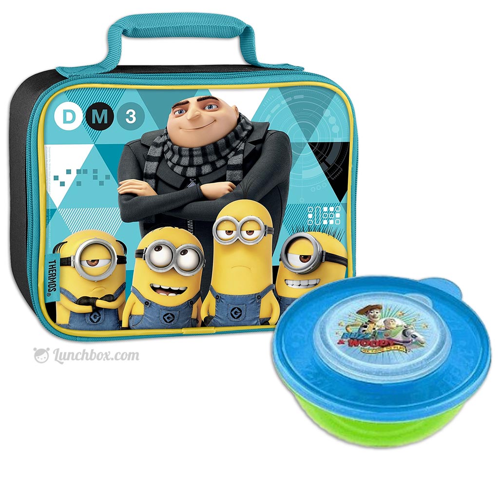 Despicable Me Lunchbox with Sandwich Box