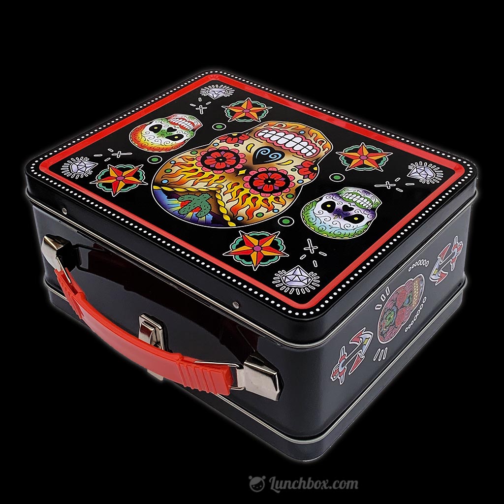 Dia De Los Muertos Sugar Skull Lunch Box