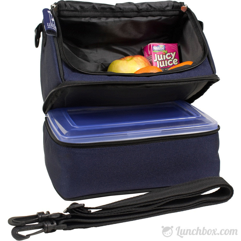 Double Decker Lunchbox - Navy Blue
