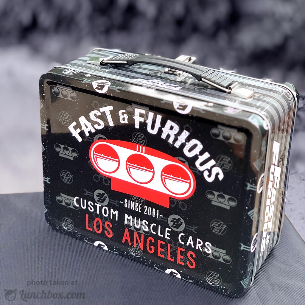 Fast And Furious Lunch Box