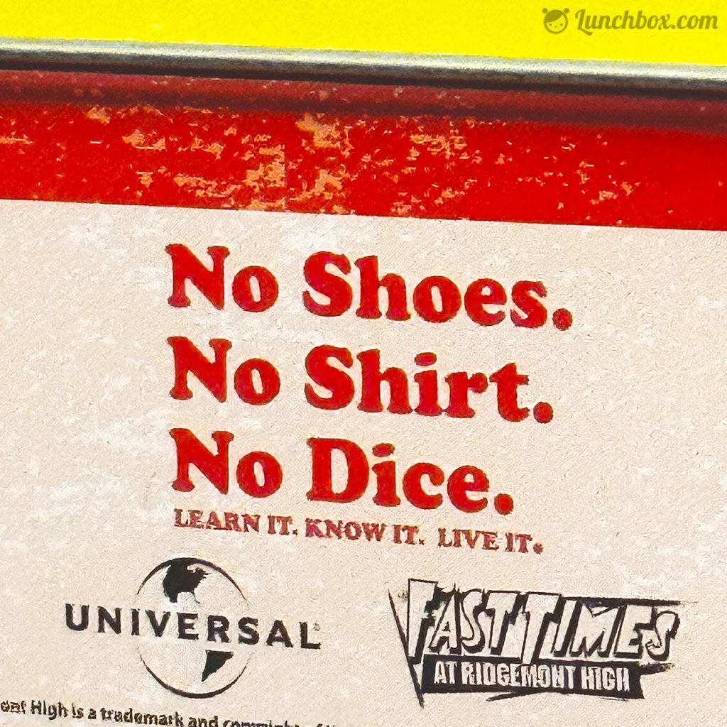 Fast Times at Ridgemont High Lunch Box