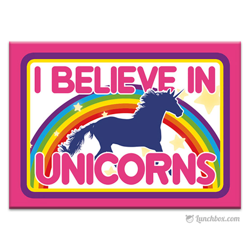 I Believe in Unicorns Lunch Box