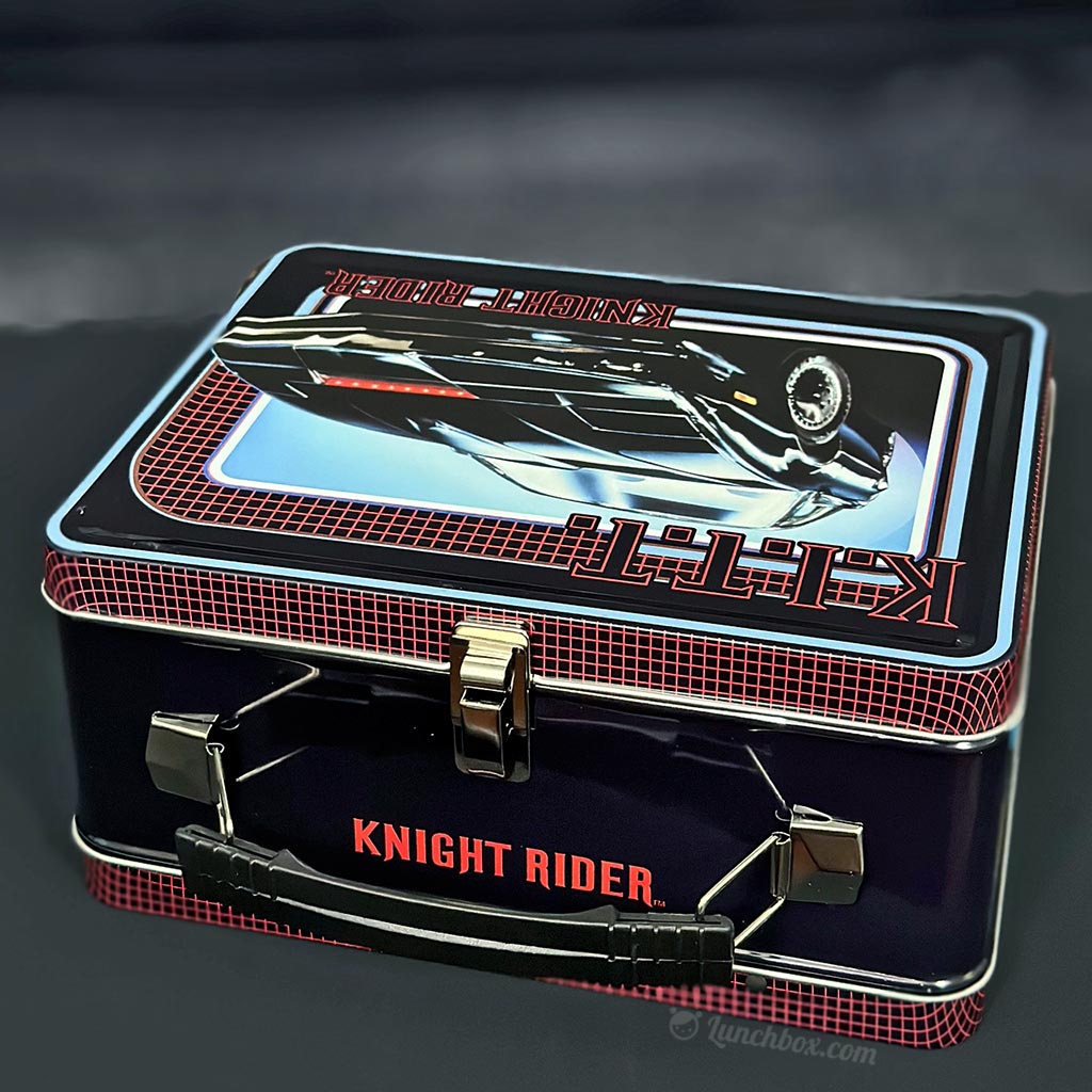 Knight Rider Embossed Lunch Box