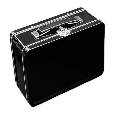 Plain Black Lunch Box