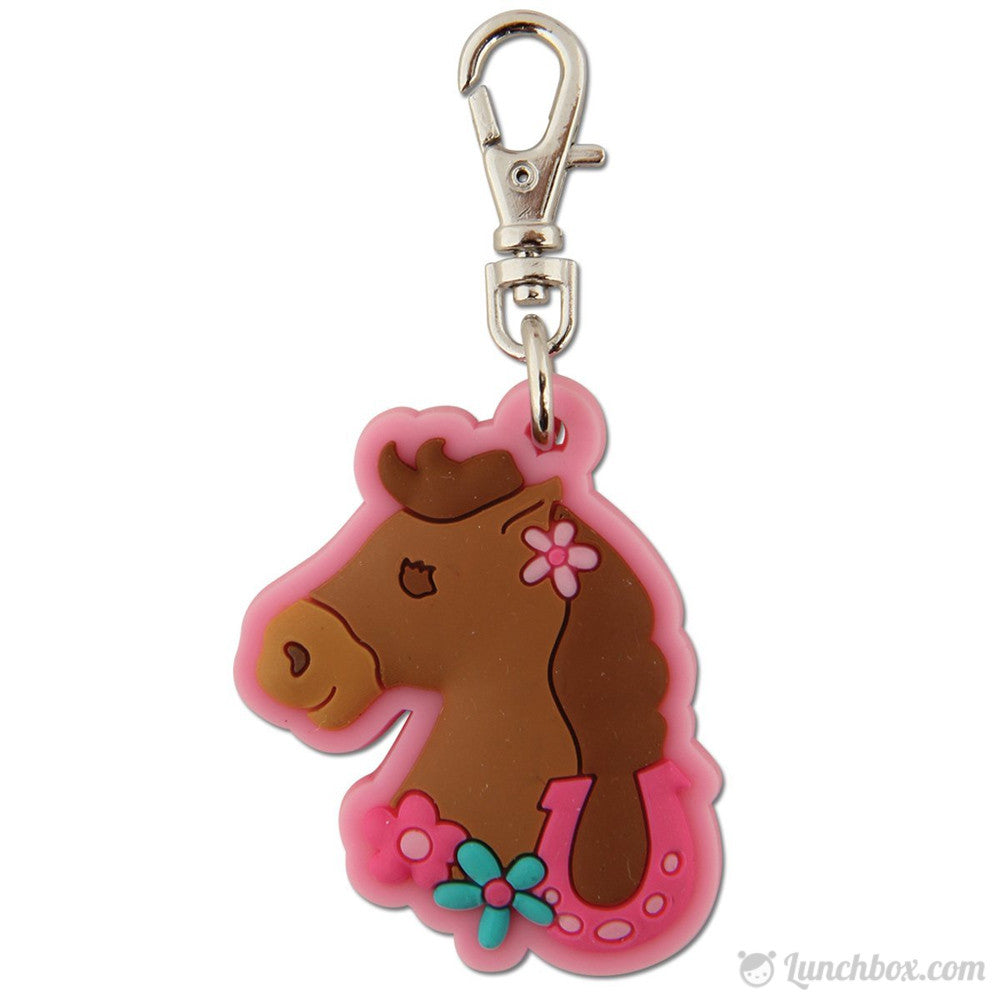Pony Lunch Box Zipper Pull