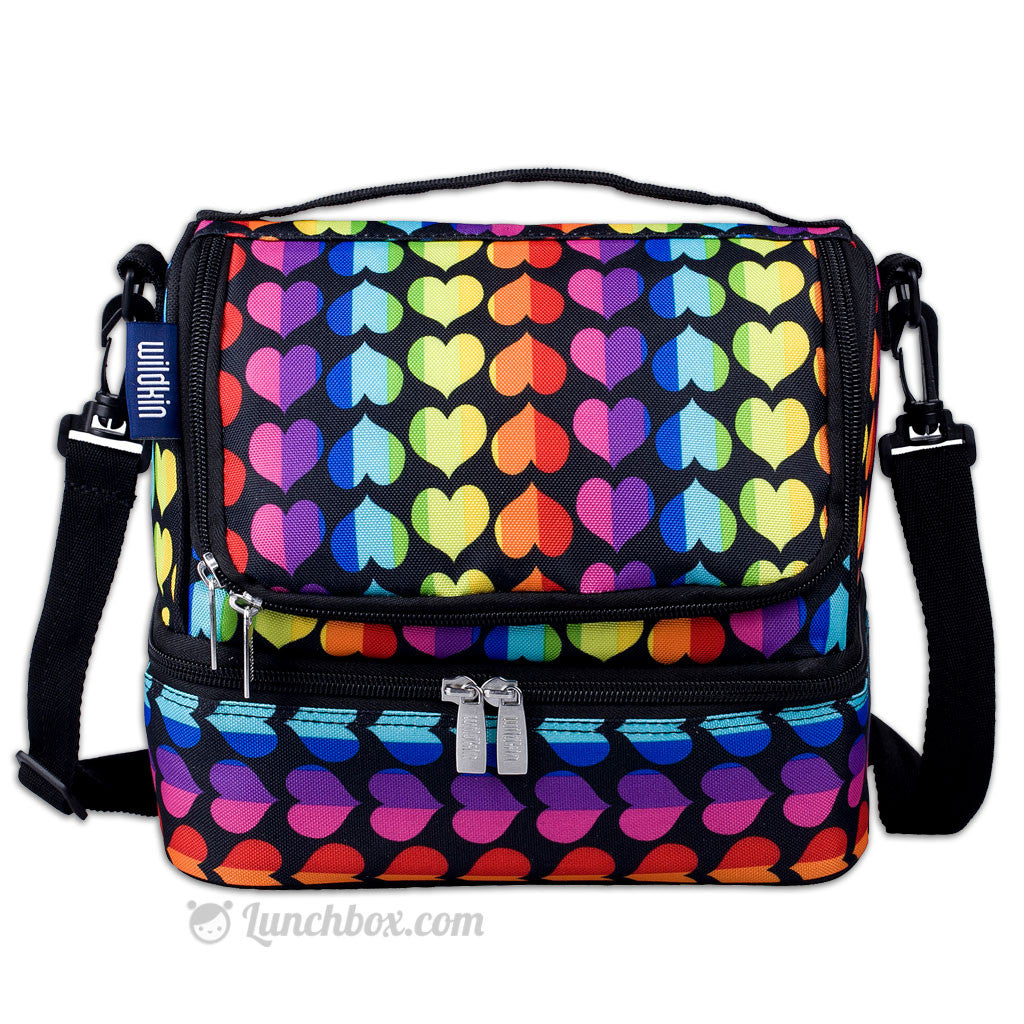 Rainbow Hearts Lunch Box