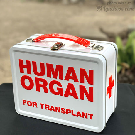 Red Cross Metal Lunchbox