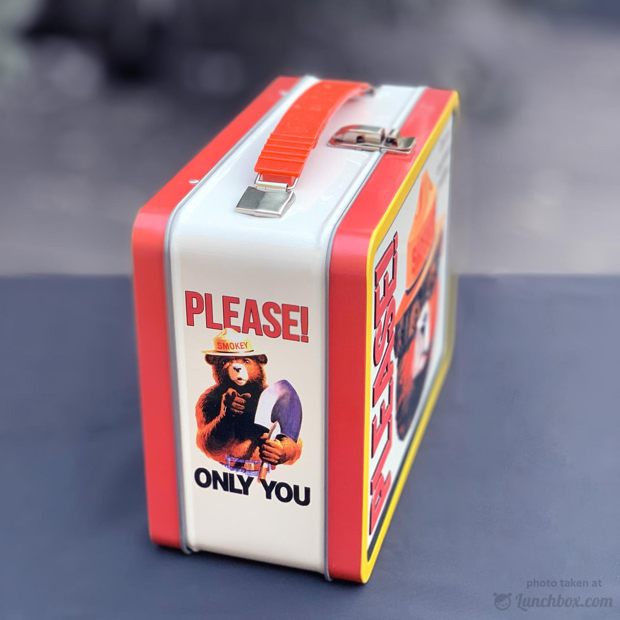 Smokey Bear Metal Lunch Box