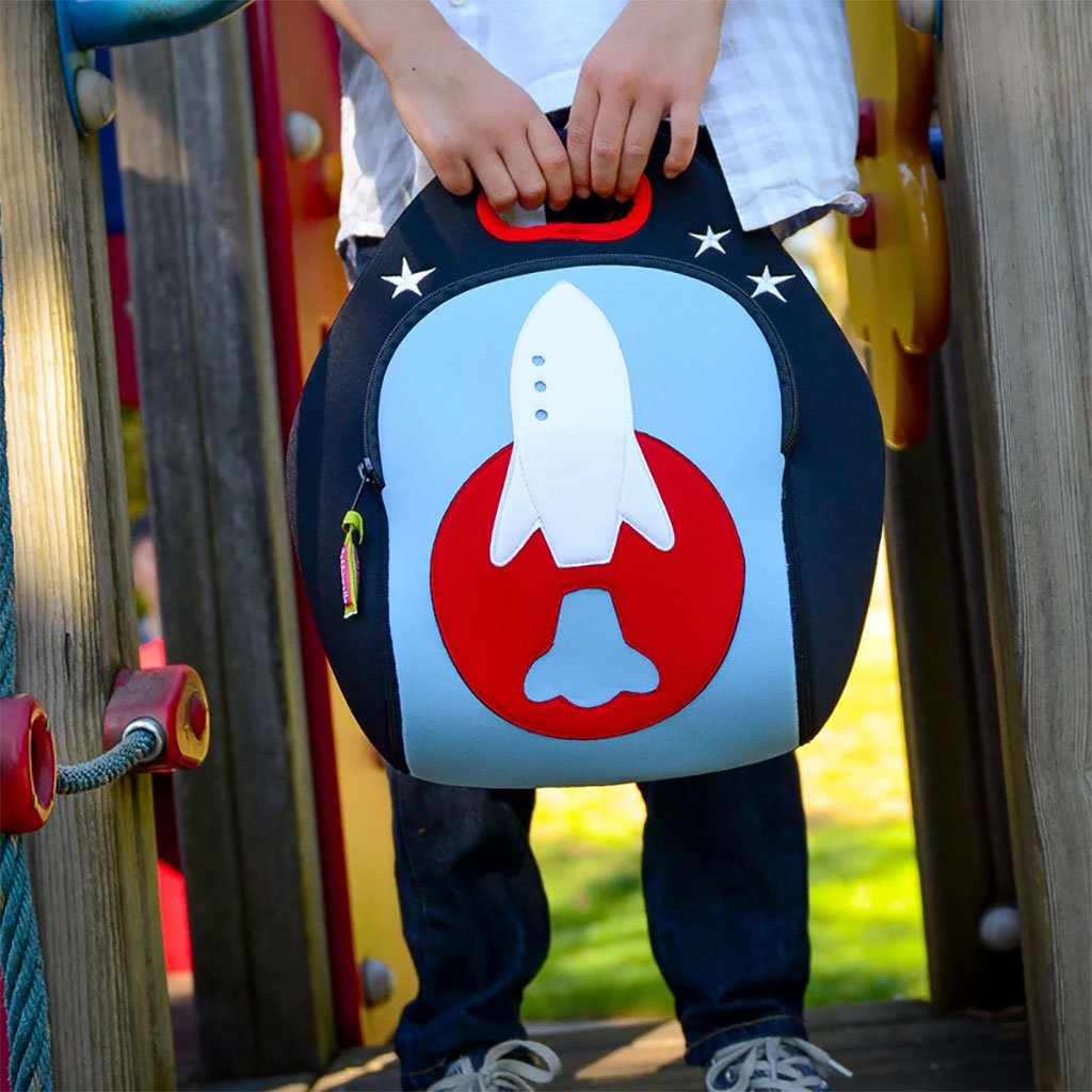 Space Rocket Lunch Bag