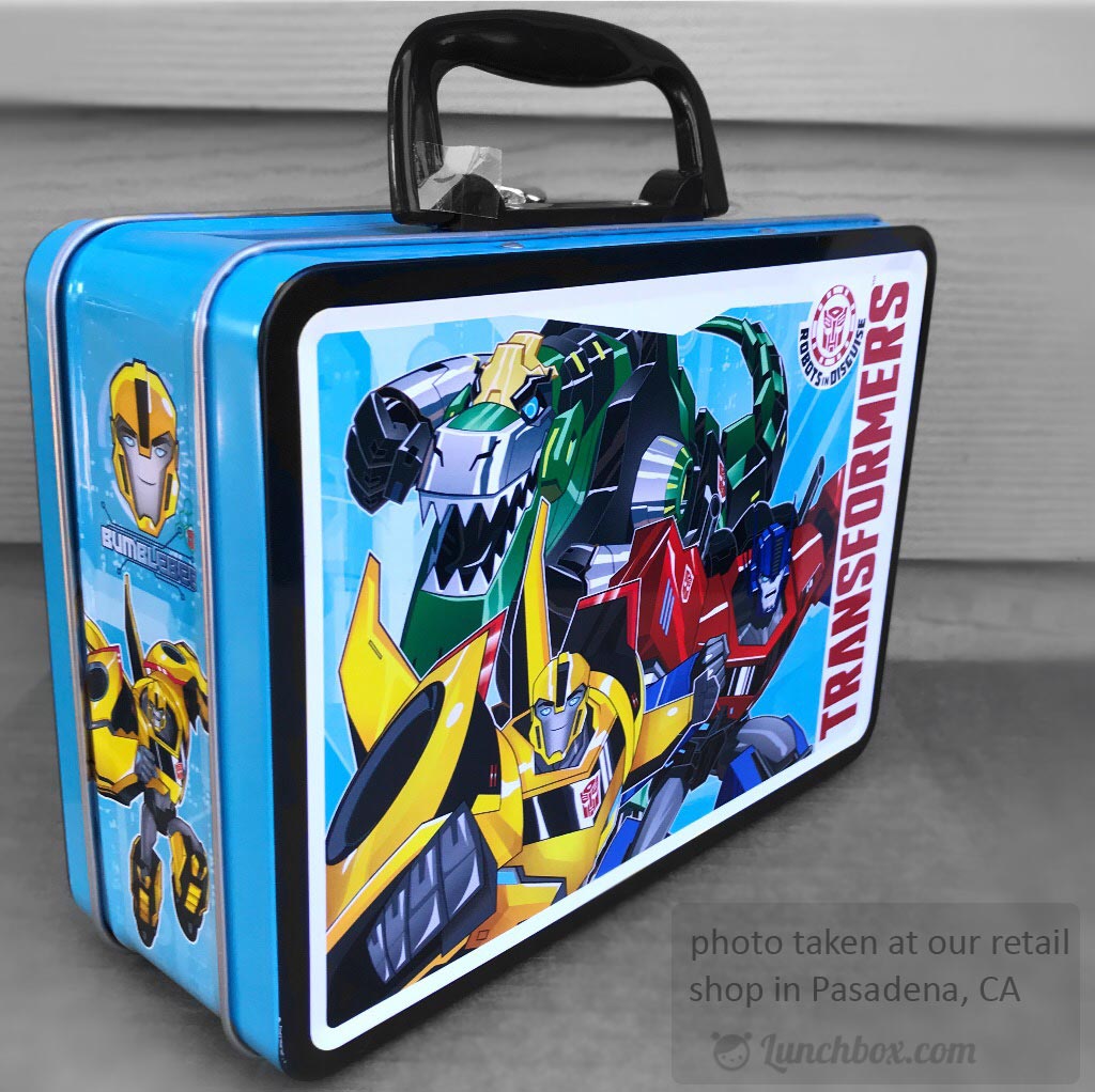 Transformers Embossed Metal Lunchbox