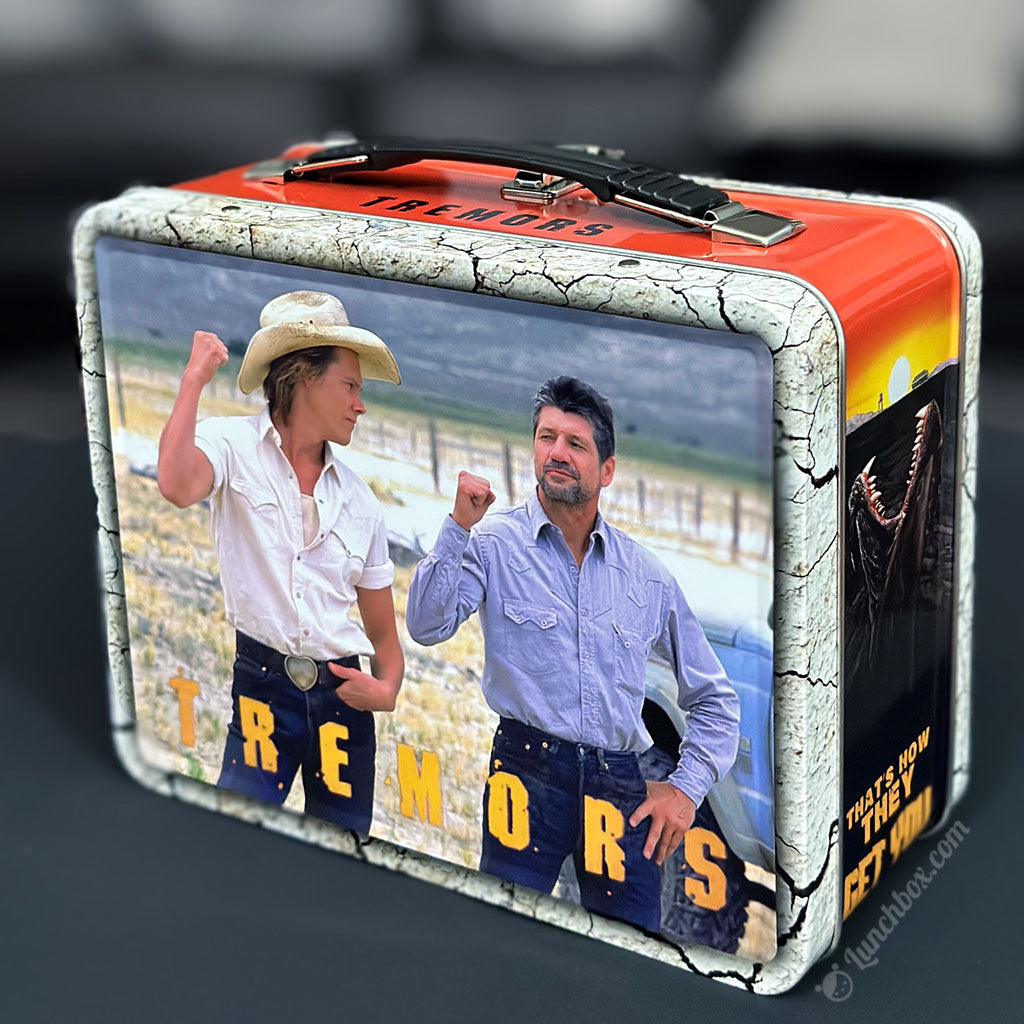 Tremors Embossed Vintage Lunch Box