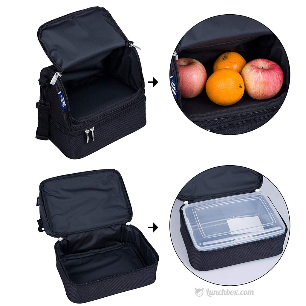 Two Compartment Lunch Box