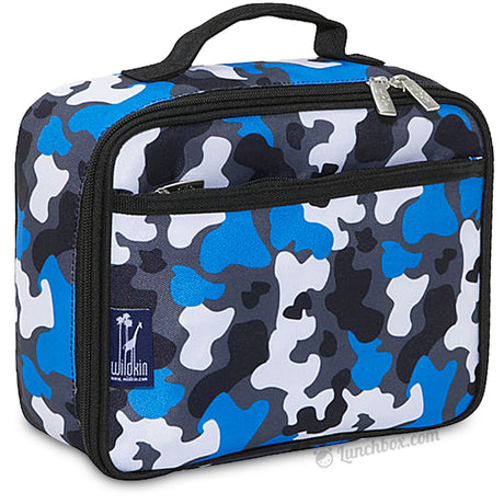 Wildkin Blue Camo Lunch Box