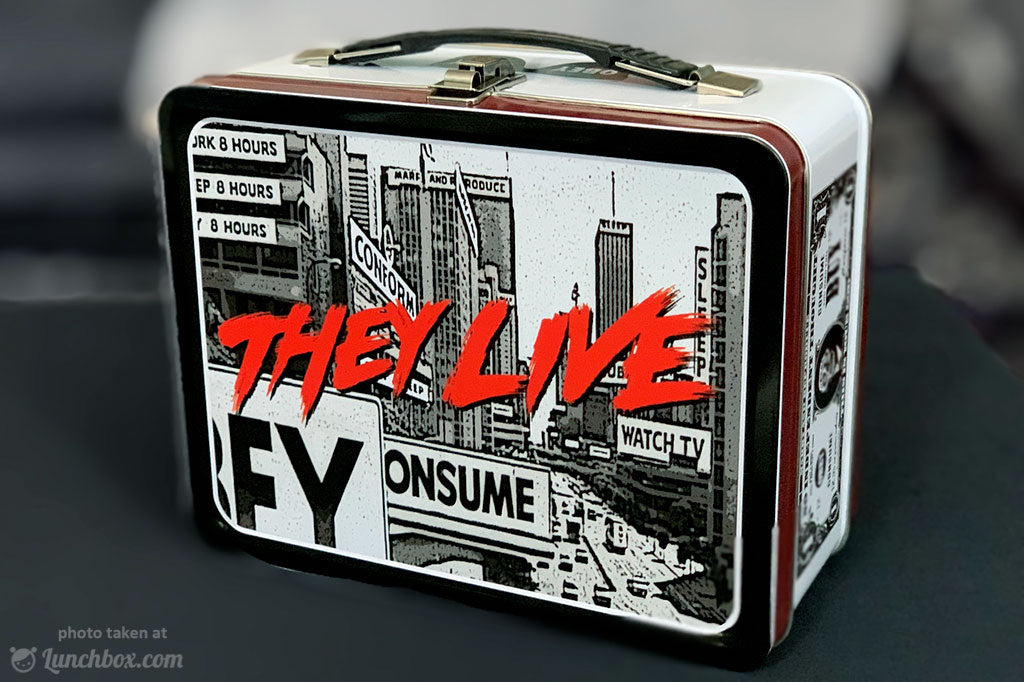 They Live Metal Lunch Box