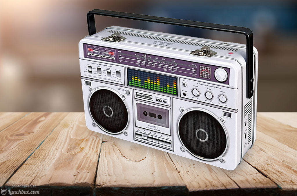 Boom Box Handle Boombox Lunch Box | Lunchbox.com