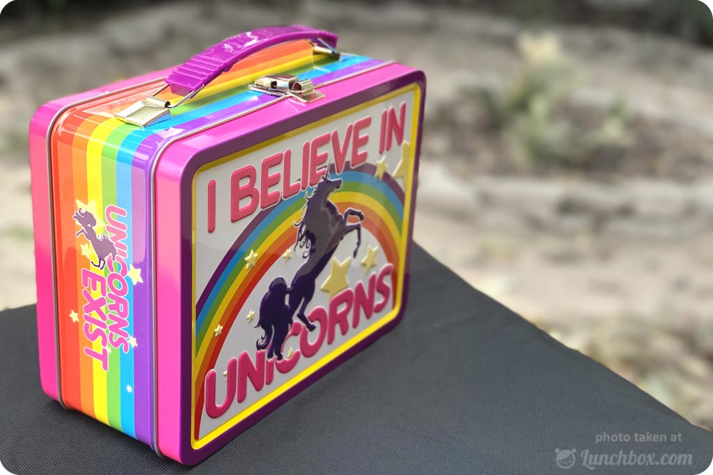 I Believe in Unicorns Lunch Box