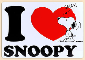 I Love Snoopy Lunch Box