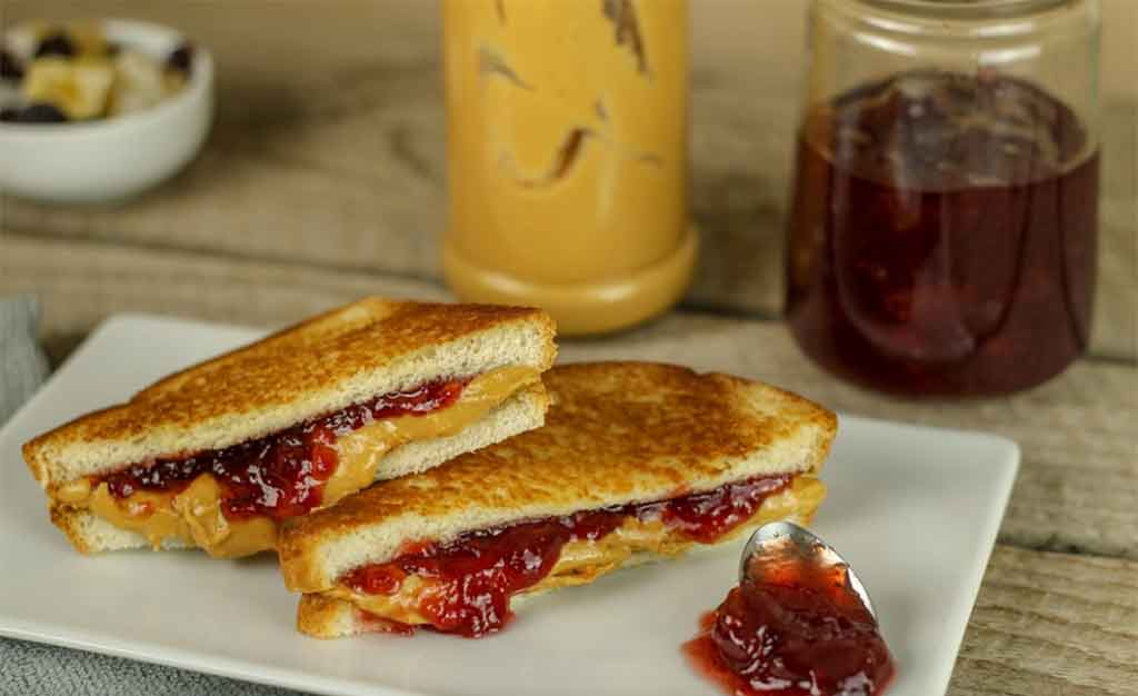 Day 3 - GRILLED Peanut Butter and Jelly