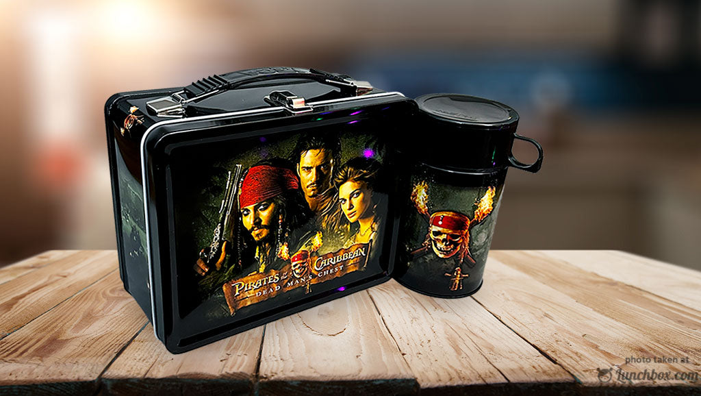 Pirates of the Caribbean Lunch Box with Thermos Bottle – Lunchbox.com