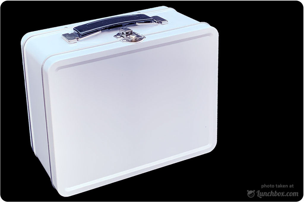 Plain White Lunch Box