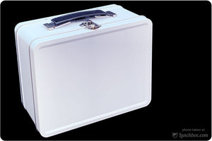 Plain White Lunch Box