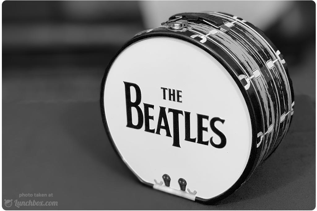 The Beatles Drum Shaped Lunch Box