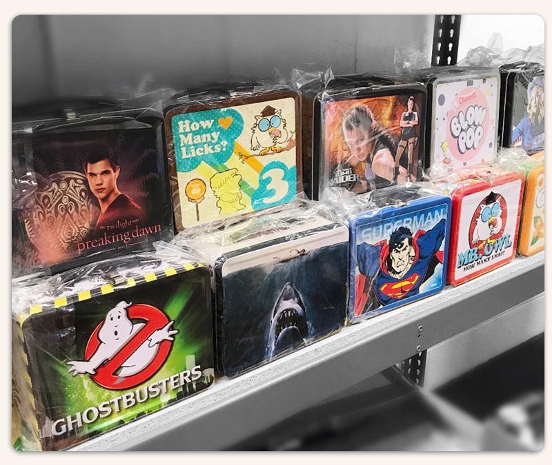 Some of Our Collectible Vintage Lunch Boxes