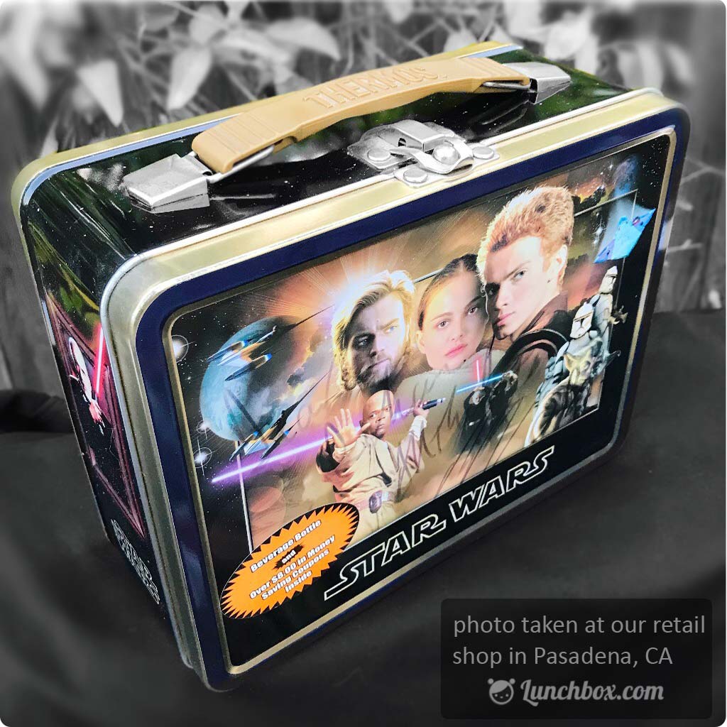 Classic Star Wars Lunch Box with Thermos Bottle