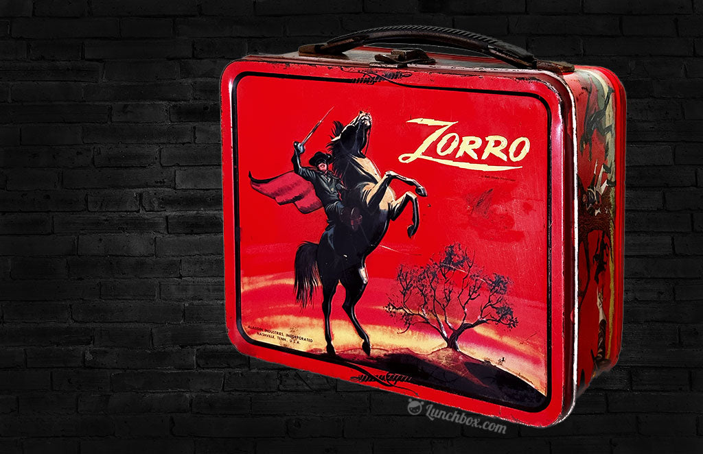 Zorro Vintage Lunch Box