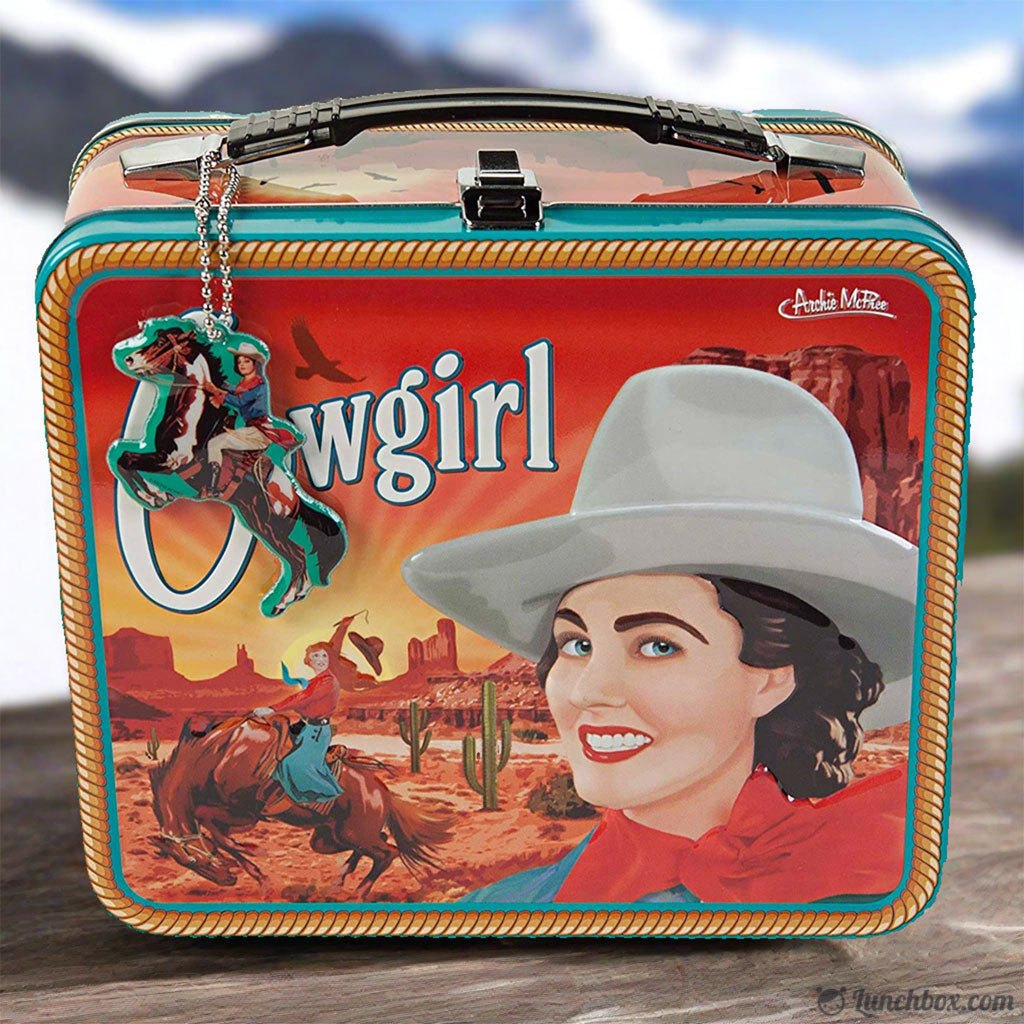 Cowgirl Metal Lunch Box – Lunchbox.com