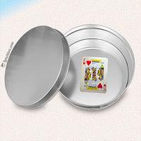 Large Round Tin Box