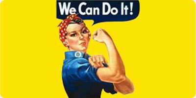 Rosie the Riveter Lunch Box