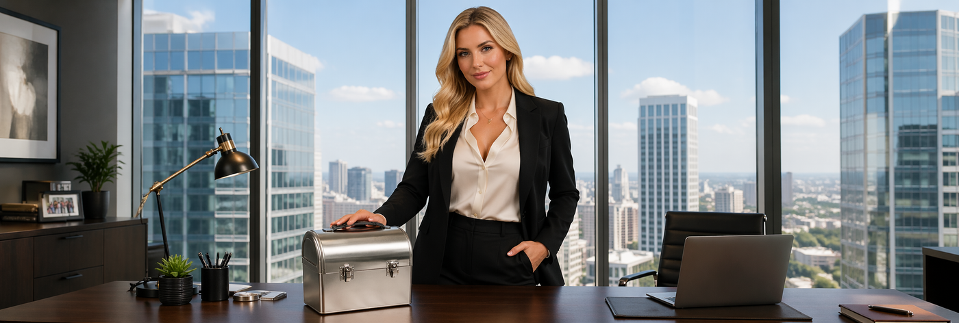 Dome Lunch Box Construction Worker