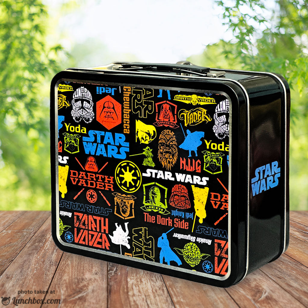 Star Wars Darth Vader and Yoda Tin Lunch Box