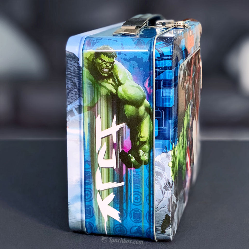 Avengers XL Tin Lunchbox with Window