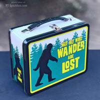 Bigfoot Embossed Lunch Box