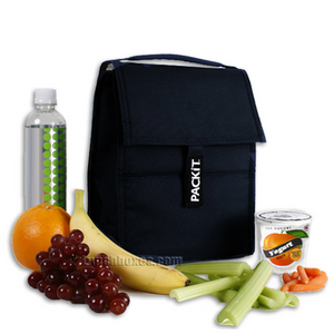 PackIt Personal Cooler Lunch Bag - Black 