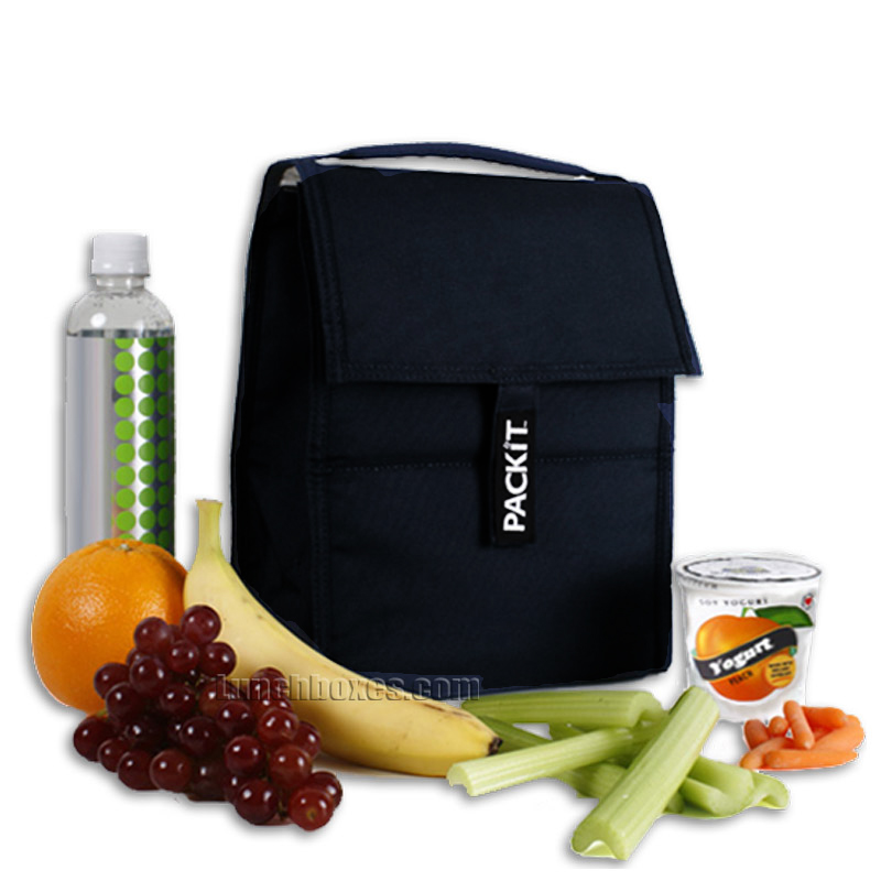 PackIt Black Freezable Lunch Bag  The Loaded Kitchen Anna Maria Island