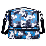 Blue Camo Mens Lunchbox
