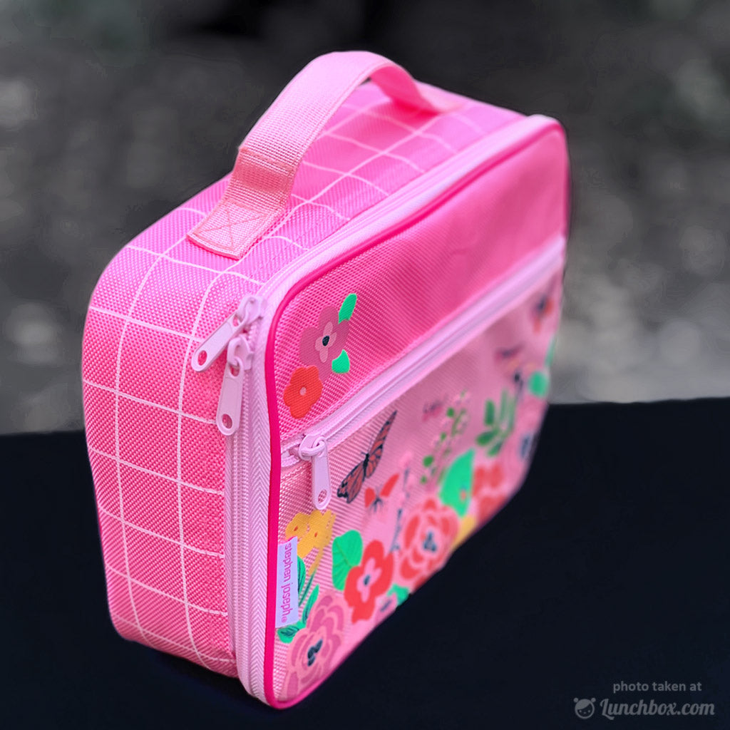 Bixbee Butterfly Garden Lunchbox - Kids Lunch Box, Insulated Lunch