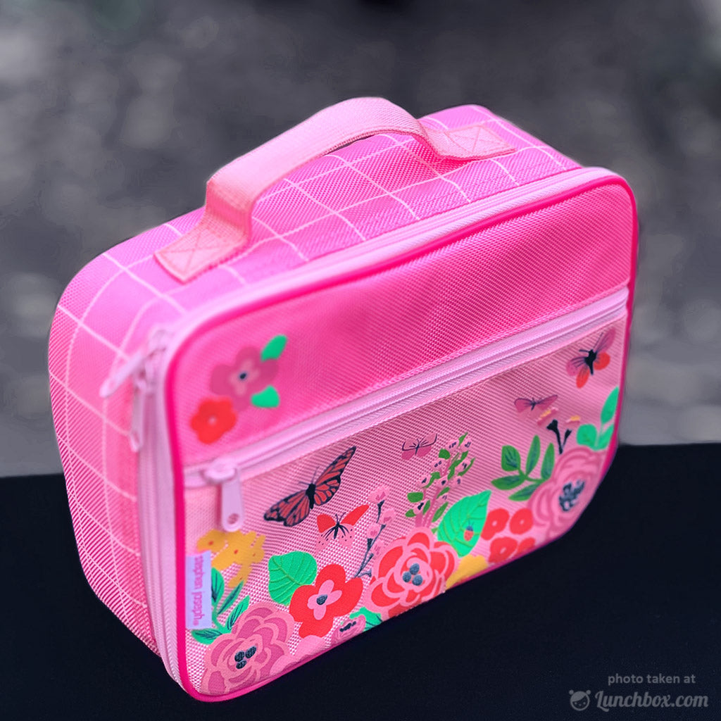 Bixbee Butterfly Garden Lunchbox - Kids Lunch Box, Insulated Lunch